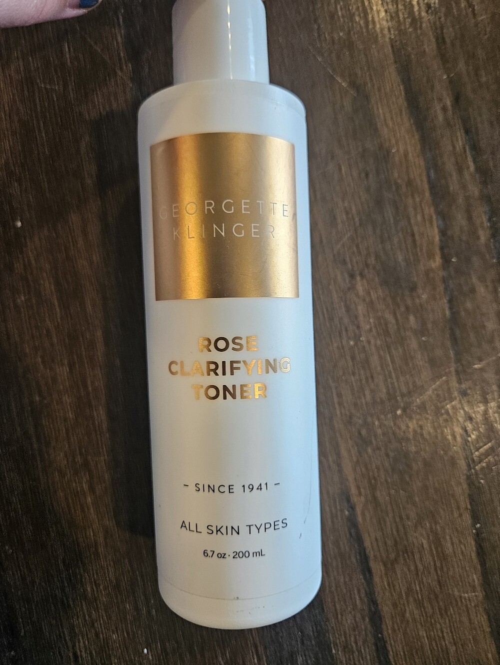 Georgette Klinger Rose Clarifying Toner - White & Gold